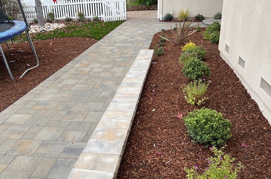 los gatos paver walkways | Opulands Landscape Design & Construction