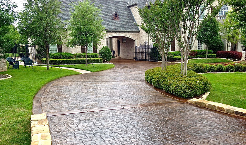 Luxury driveway pavers