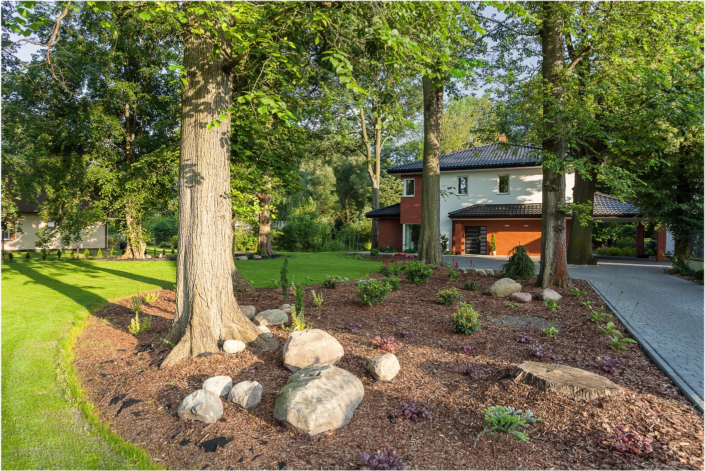 residential landscape design | Opulands Landscape Design & Construction residential landscape design