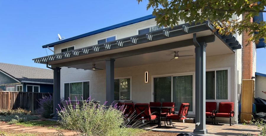 patio cover built by Opulands of San Jose