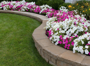 decorative retaining wall